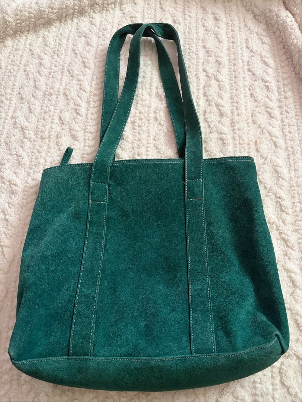 Levenger Leather Goods Suede Tote Bag